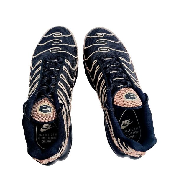 Nike Air Max Plus TN 6.5 Black Rose Gold Mesh Lace-Up‎ Running Worn Once - Picture 4 of 9